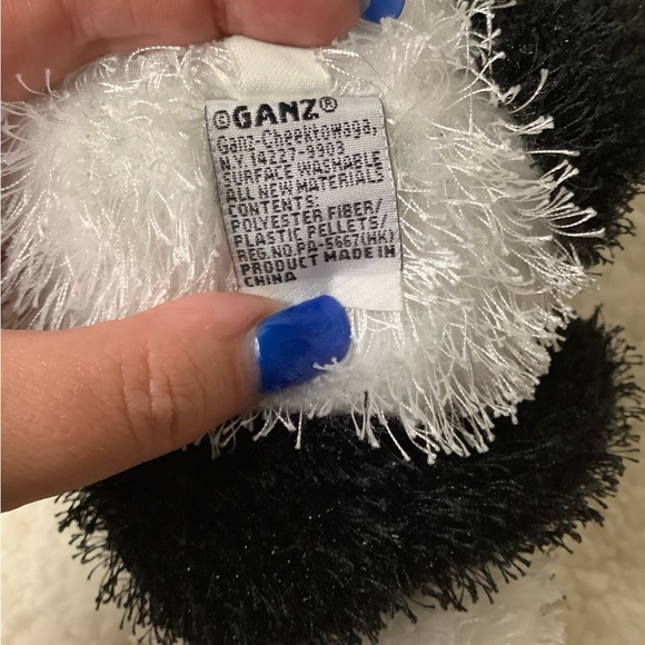 GANZ Webkinz Panda Bear Plushy Stuffed Animal 7 inch No Code - Picture 4 of 4